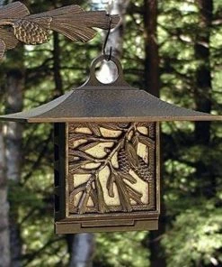 Whitehall Products Hanging Feeders Pinecone French Bronze Colored Suet Feeder 7 Whitehall Products Hanging Feeders Pinecone French Bronze Colored Suet Feeder