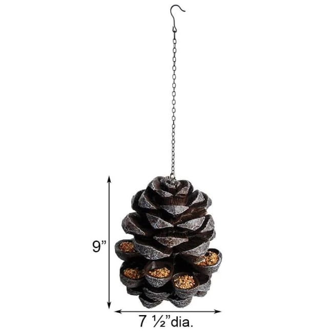 Esschert Design Pinecone Hanging Bird Feeder 4 Esschert Design Pinecone Hanging Bird Feeder