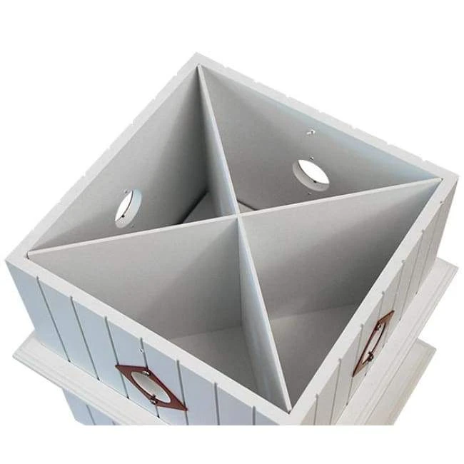 A Wing And A Prayer Plantation Bird House With Merlot Red Roof 7 A Wing And A Prayer Plantation Bird House With Merlot Red Roof