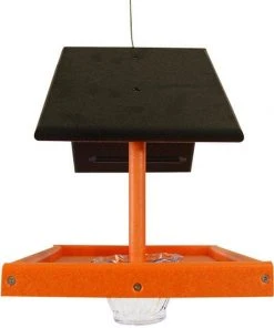 Green Meadow Houses & Feeders Hanging Feeders Polywood Black And Orange Recycled Plastic Single Oriole Feeder