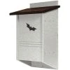 Green Meadow Houses & Feeders Polywood Recycled Plastic Triple Chamber Bat House, 40 Bats 2 Green Meadow Houses & Feeders Polywood Recycled Plastic Triple Chamber Bat House, 40 Bats
