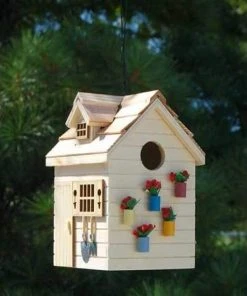 Home Bazaar Decorative Houses Potting Shed Bird House