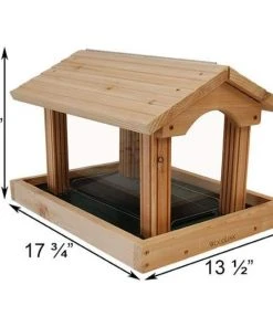 Woodlink Professional Series Large Cedar Hopper Bird Feeder