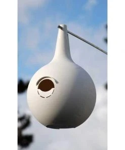 Heath Mfg Bird House Accessories Purple Martin Two-Piece Gourd With Crescent SREH - 8 Pack