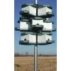 Heritage Farms Quad Pod Purple Martin House, 1 Level Purple Martin Houses