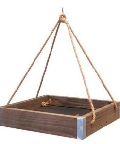 Woodlink Rustic Farmhouse 3 In 1 Platform Bird Feeder Hanging Feeders