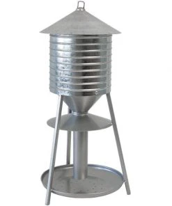 Woodlink Rustic Farmhouse Water Tower Bird Feeder Hanging Feeders