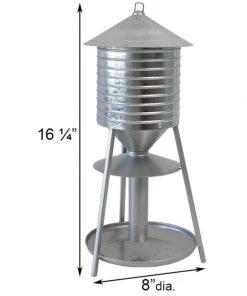 Woodlink Rustic Farmhouse Water Tower Bird Feeder Hanging Feeders