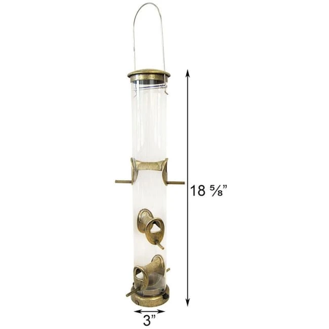 Aspects Hanging Feeders Seed Tube Wild Bird Feeder 4 Aspects Hanging Feeders Seed Tube Wild Bird Feeder
