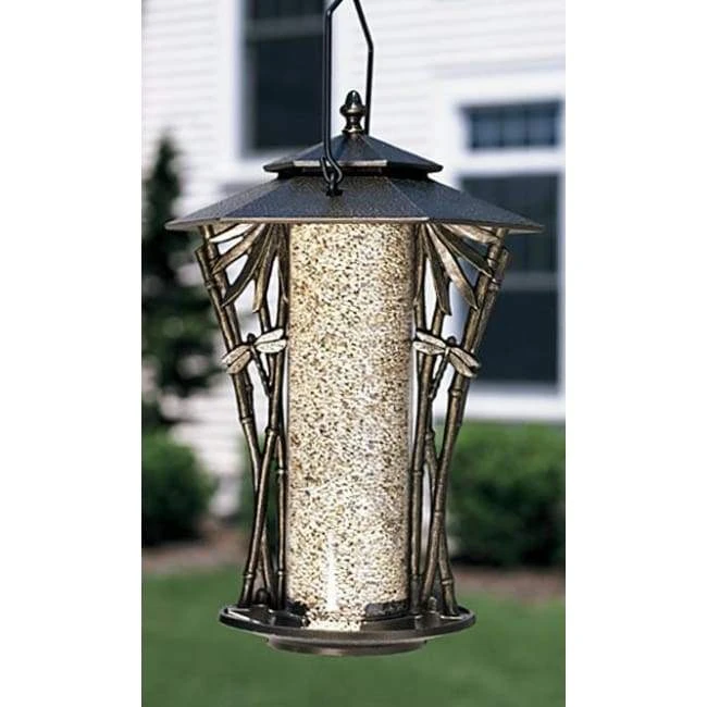 Whitehall Products Hanging Feeders Silhouette French Bronze Colored Bird Feeder