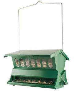 Heritage Farms Hanging Feeders Squirrel Resistant Weight Sensitive Bird Feeder
