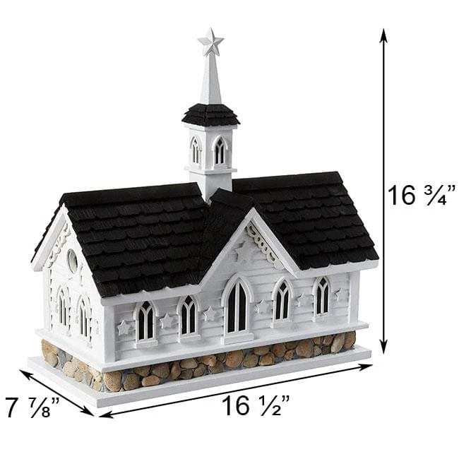 Home Bazaar Star Barn Bird House Decorative Houses 4 Home Bazaar Star Barn Bird House Decorative Houses