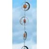 Ancient Graffiti Lawn & Garden Sun And Moon Rain Chain, Copper & Silver