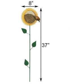 Heritage Farms Post / Pole Mounted Houses Sunflower Staked Bird Feeder