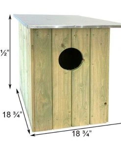 Esschert Design Tawny Owl House Or Barred Owl House