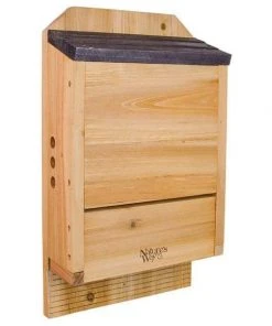 Nature's Way Three Chamber Cedar Bat House, 300 Bats