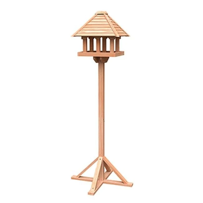 Woodlink All Bird Feeders Wild Bird Lovers Cedar Gazebo Bird Table With Stand 3 Woodlink All Bird Feeders Wild Bird Lovers Cedar Gazebo Bird Table With Stand