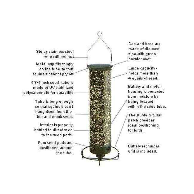 Droll Yankees Hanging Feeders Yankee Flipper Squirrel Proof Bird Feeder 7 Droll Yankees Hanging Feeders Yankee Flipper Squirrel Proof Bird Feeder